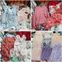 Gaun Musim Panas Anak Bekas Ukuran Campur Warna Beragam Bale Pakaian Bekas Fashion Stok Banyak Siap Kirim