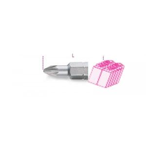 BETA - 008610358 Bits pour tête croisée Pozidriv®-Supadriv®Vis 1/4 ''en blister (multi-pack) INSERTS POUR VISSAGE - Product Image 2