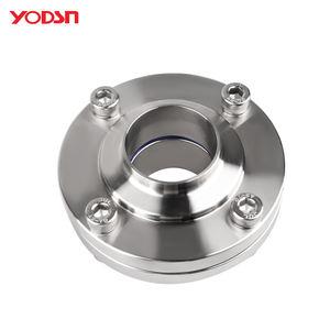 YODSN Factory Hochdruck-Lebensmittel qualität Sanitäre aseptische hygienische Sterilisation Edelstahl SS316L Schraub verbindungs flansche - Product Image 2
