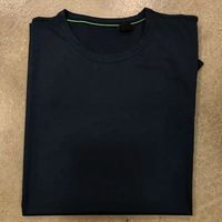 Camiseta Clásica para Hombre 2026, Ligera, Holgada, de Tela Suave, Secado Rápido, Corte Regular, Minimalista, Relajada y Transpirable