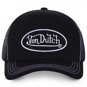 Topi Trucker Belanda Bordir Custom Von Sports, Jaring Anti Air Pelindung Matahari, Logo Dapat Disesuaikan - untuk Aktivitas Luar Ruangan dan Baseball - Product Image 5