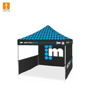 Outdoor Tent Waterproof Events Tent Customized Advertising Printed Tent Portable Retractable Roof