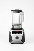 Mixeur Commercial Robuste pour Aliments 1800W-2200W, Mixeur Électrique Haute Performance pour Smoothies, Moteur en Cuivre Pur, Écran Numérique LED, Capacité 4L