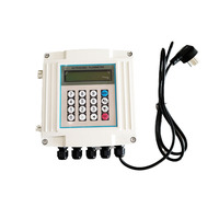 Débitmètre ultrasonique LoRaWAN à fixation murale, capteur de débit d'eau numérique pour système d'irrigation intelligent et système HVAC