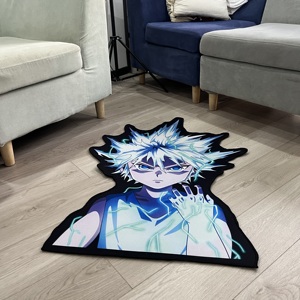 <strong>Hunter</strong> <strong>X</strong> <strong>Hunter</strong> Anime Character Rugs Customized Design Handmade Tufted 3d <strong>Die</strong> Cut Anime Carpets Gift Homr Decor - Product Image 1