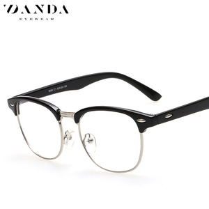 แว่นตา Danda กรอบทรงสี่เหลี่ยม เลนส์พลาโน ป้องกันรังสียูวี รุ่น G8056 สำหรับทุกเพศ - Product Image 1