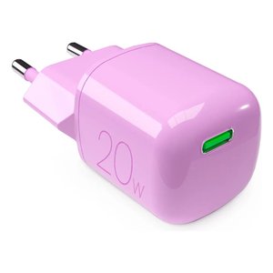 Caricabatterie USB Type-C minipro 20W PUFCMTCUSBC20WGPINK สีชมพู - Product Image 1