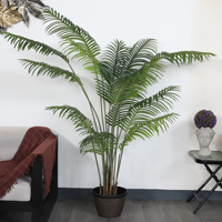 Ventes d'usine, palmier artificiel de 120 cm, plante artificielle décorative, arbre artificiel d'intérieur, arbre artificiel en PE décoratif