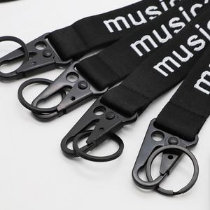 Personalized Music Festival Jacquard Lanyard Durable Polyester Lanyard for Band Merch Mass Production Custom Lanyards - Product Image 2