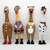 Jouet Poulet Halloween Crayonnant à Tête de Citrouille en Caoutchouc Souple, Sonore et Moelleux, avec Son à Haute Intensité pour le Soulagement du Stress et le Plaisir des Fêtes