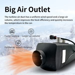 Calentador de coche de estacionamiento de aire diésel autónomo todo en uno 12V/24V camiones autobuses <span class=keywords><strong>caravanas</strong></span> AC hacer 5KW potencia nueva condición 2000W refrigeración - Product Image 2