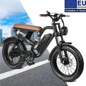 Bicicleta Cruiser MX10 con Cuadro de Acero, 48V 250W, Neumáticos Anchos Indexables, Horquilla Doble y Frenos Hidráulicos - Product Image 1