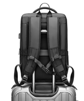 Nouveau sac de voyage en plein air pour hommes d'affaires sac à dos d'ordinateur multifonctionnel impression de Logo personnalisé