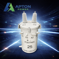 Transformateur de distribution monophasé monté sur poteau 25 kVA 13,2 kV/230 V 60 Hz IEC 60076 OEM ODM pour le réseau électrique des Philippines