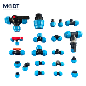 Raccords de compression en PP moulé pour l'irrigation, coudes femelles JIS de haute qualité pour tuyaux d'eau haute <span class=keywords><strong>pression</strong></span> agricoles - Product Image 2