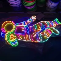 LED personalizzato Flex NEON lettere segno colore del segnale multicolore RGB