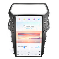 14,4-дюймовый автомобильный DVD-плеер на Android 11 с GPS-навигацией и Wi-Fi, высокая версия, для Ford Explorer Sync3