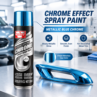 Peinture en aérosol effet miroir chromé métallique brillant de qualité supérieure, disponible en OEM et ODM