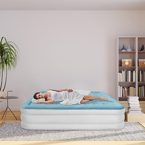 Nouveau matelas pneumatique pliable surélevé Double lit gonflable Camping Airbed avec pompe électrique intégrée - Product Image 5