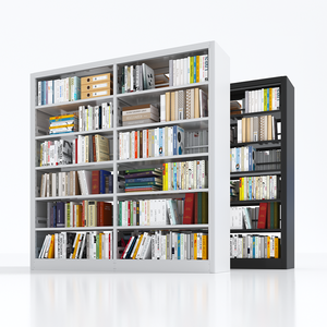 Hai mặt thép kệ sách kim loại kệ sách thiết kế hiện đại thư viện Tủ Sách - Product Image 6