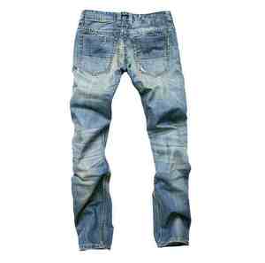 Pantalones Vaqueros con Logotipo Personalizado, Pantalones Vaqueros Elásticos para Hombre, Corte Ajustado, Recto, Formal de Negocios, Casual para Hombre 2023 - Product Image 3