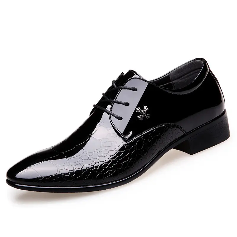 High quality Business pointed toe high-end dress shoes for men new styles leather shoes men's Dress shoe