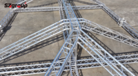 Estructura Modular Plegable de Aleación de Aluminio con Alta Capacidad de Carga para Eventos Escénicos, Servicios de Diseño Gratuitos