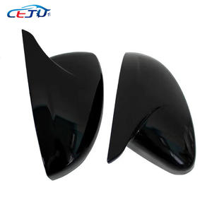 Cubierta de <span class=keywords><strong>espejo</strong></span> retrovisor de coche negro brillante aspecto de fibra de carbono estilo cuerno tapa de <span class=keywords><strong>espejo</strong></span> carcasa de <span class=keywords><strong>espejo</strong></span> para <span class=keywords><strong>Peugeot</strong></span> <span class=keywords><strong>308</strong></span> - Product Image 5