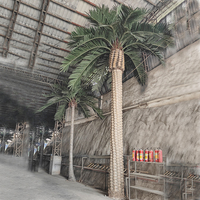 Dubaï Royal Simulation D'arbre Phoenix grand Palmier Dattier Artificiel