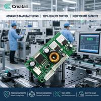 Convertisseur de DC-DC à montage sur carte CA-1215 Creatall 12V 5V 3.3V 1.5V Module d'alimentation à onduleur de tension pour TV LED LCD