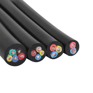 Cable flexible con revestimiento de goma, ignífugo y aislado, para alimentación eléctrica. Sin reseñas aún. Cable de goma con revestimiento de goma, cable flexible con revestimiento de goma. - Product Image 1