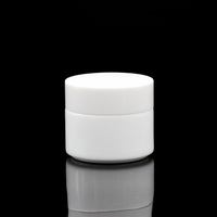 Pots de luxe en porcelaine, pot rond cosmétique, disponible en verre et en opale, blanc, crème, accessoire de beauté, 20ml,30ml,50ml et 100ml
