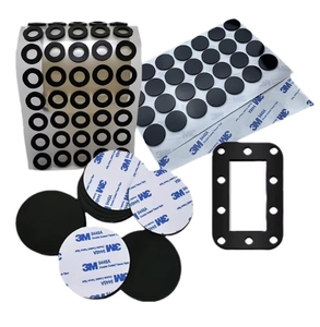 Cao dính silica gel shock absorber bumpers miếng đệm Silicone tự dính chống trượt mềm Silicone cao su chân miếng đệm auoto - Product Image 1