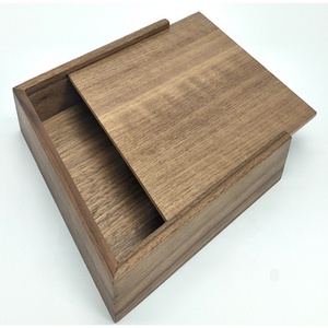 Boîte Cadeau Photo <span class=keywords><strong>en</strong></span> Bois <span class=keywords><strong>de</strong></span> Noyer <span class=keywords><strong>de</strong></span> Luxe avec Couvercle Coulissant Design Rectangle Moderne <span class=keywords><strong>Stockage</strong></span> <span class=keywords><strong>de</strong></span> Souvenirs <span class=keywords><strong>de</strong></span> Noël ou Boîte Cadeau - Product Image 6