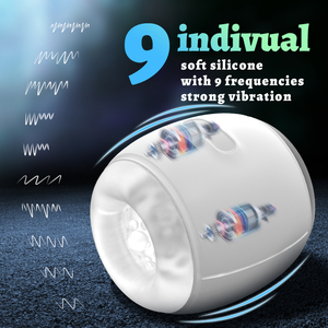 S-HANDE Masturbator Otomatis untuk Pria Mesin Masturbasi Vibrator Masturbator Elektrik Mesin Masturbasi Mainan Seks Pria - Product Image 4