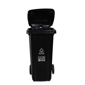 Trung Quốc tùy chỉnh-màu sắc ngoài trời 120L lít di động thùng rác hộp có thể mở nắp của Nhựa thùng rác <span class=keywords><strong>bin</strong></span> - Product Image 3