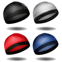 HZM-19035 Wave Cap Bonne Compression Silky Durag pour Hommes Stain Caps Convient pour Adult Wave