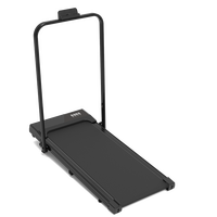 Caminadora Eléctrica Portátil Resistente con Pantalla LED, Motor de 550W, Diseño Plegable, Función 2 en 1, Fácil Almacenamiento para Uso Doméstico