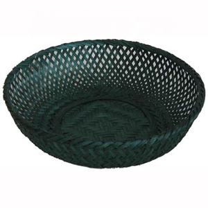 ตะกร้าผลไม้ไม้ไผ่ธรรมชาติตะกร้าฟางทำมือสำหรับจัดเก็บและจัดแสดงสินค้างานฝีมือจากไม้ไผ่ที่เป็นมิตรกับสิ่งแวดล้อม - Product Image 2