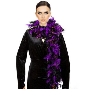 Écharpe rouge dinde plume Boa pour la maison fête mariage décor de noël bricolage artisanat vêtements Costume danse robe accessoire - Product Image 3
