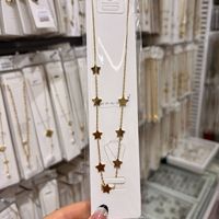 Collier ras du cou tendance pour femme en acier inoxydable plaqué or, motif floral, plusieurs styles, vente en gros d'usine