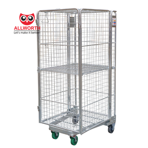 Trung Quốc Nhà máy an toàn lồng Z loại dây lưới đóng mở Pick up hậu cần cuộn lồng - Product Image 6
