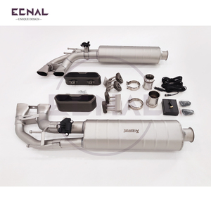 Système d'<span class=keywords><strong>échappement</strong></span> électronique en alliage de titane <span class=keywords><strong>Akrapovic</strong></span> pour Benz W463A G500 G63 2019+, kit silencieux d'<span class=keywords><strong>échappement</strong></span> en titane - Product Image 4