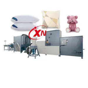 Automatic Pillow Cushion Toy Stuffing Machine Foam Cotton Polyester Filling Machine Production Line