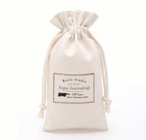 Sacs fourre-tout en toile personnalisés, doux et résistants, avec sacs à chaussures à cordon de serrage - Product Image 5