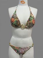Badpak met opdruk, custom logo, nieuwe veternek, dames bikini set