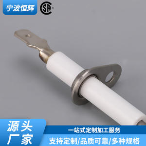 Aiguille d'allumage en fibre céramique isolante en acier inoxydable pour réparation de cuisinière à gaz/four, installation encastrée - Product Image 5