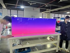 Aquarium Visbak Acryl Gradiënt RGB LED Achtergrondpaneel met Aanpasbaar Frame en IP44-classificatie - Product Image 6