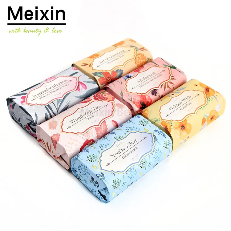 Meixin Oem Custom Private Label Soaps Body Gezicht Wassen Zeep Geurende Zeep