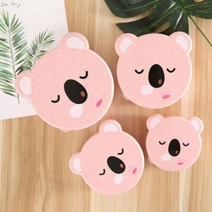 4Pc Bear <b>Box</b> Baby Feeding Infants Kid <b>Lunch</b> <b>Box</b> Spill-Proof Food <b>Box</b> Tableware Baby Snack Bowl Food Container - Product Image 6